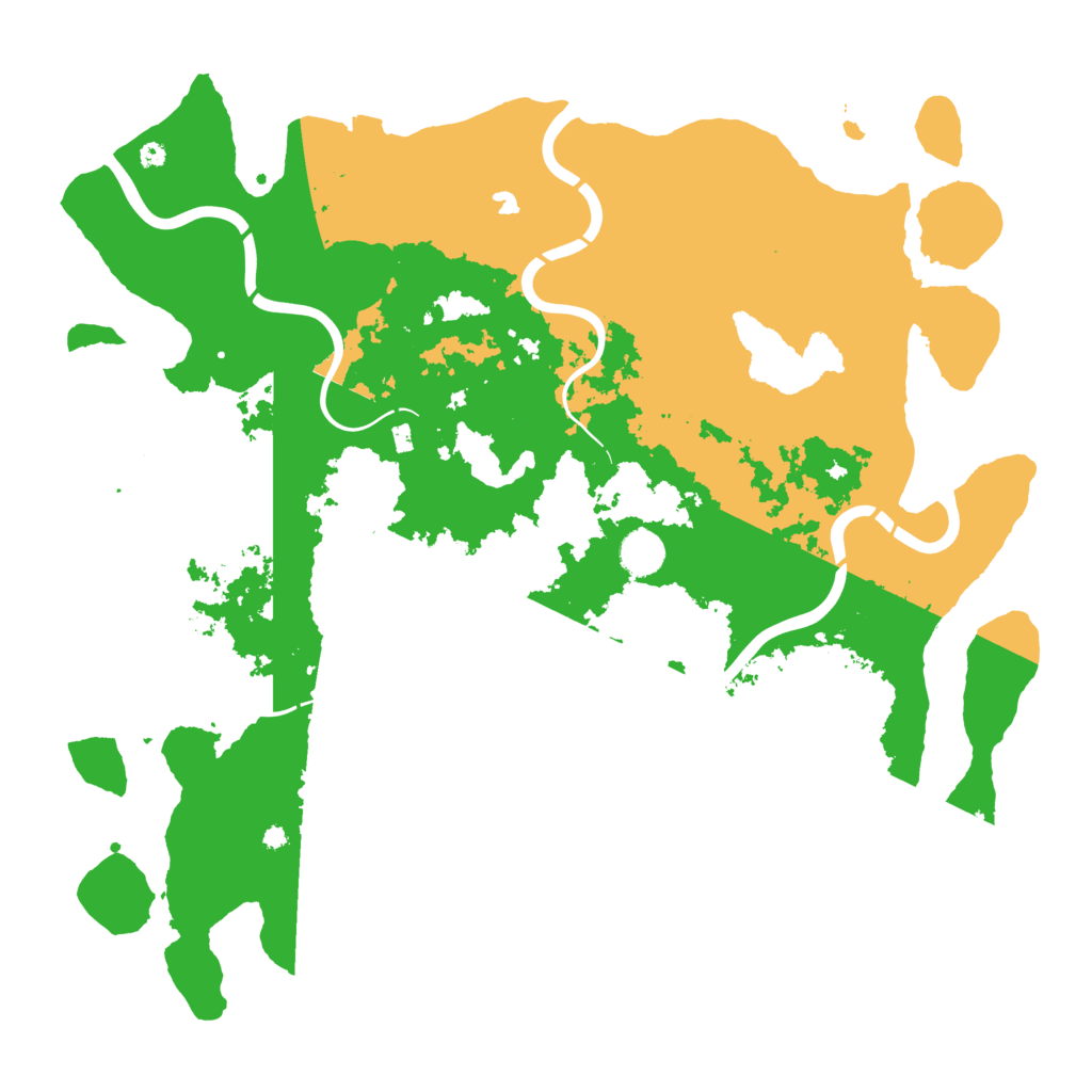 Biome Rust Map: Procedural Map, Size: 4250, Seed: 472834
