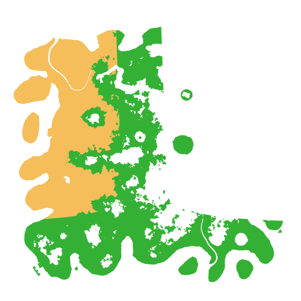 Biome Rust Map: Procedural Map, Size: 4250, Seed: 938730351
