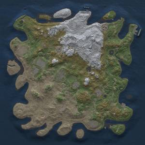 Thumbnail Rust Map: Procedural Map, Size: 4250, Seed: 1859299479, 19 Monuments