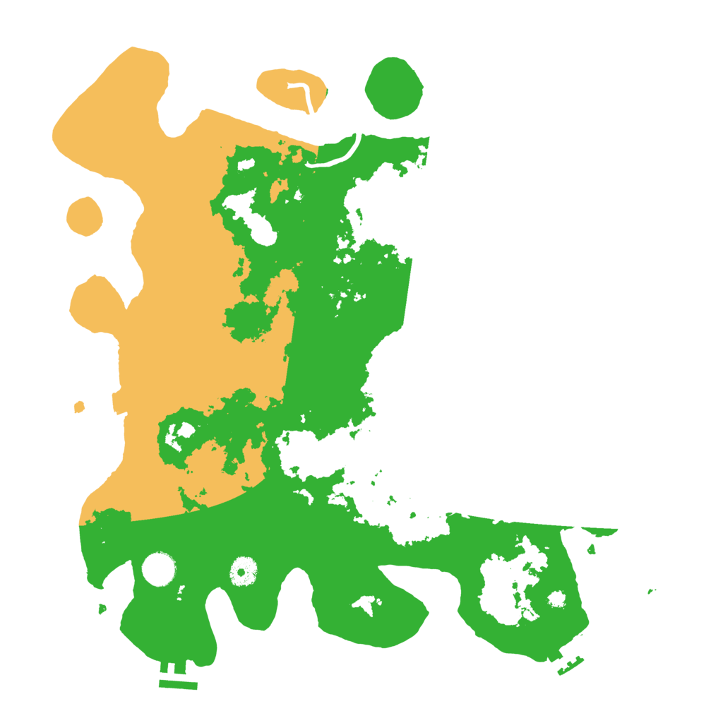 Biome Rust Map: Procedural Map, Size: 3800, Seed: 13726528