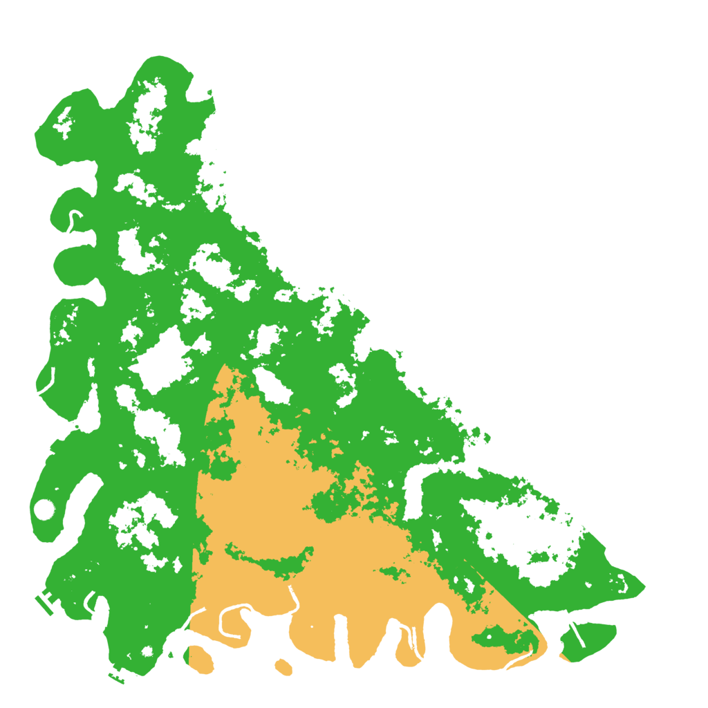 Biome Rust Map: Procedural Map, Size: 6000, Seed: 633448698