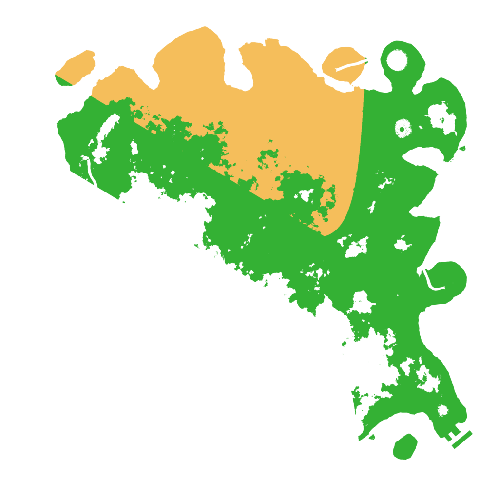 Biome Rust Map: Procedural Map, Size: 4250, Seed: 1639121452