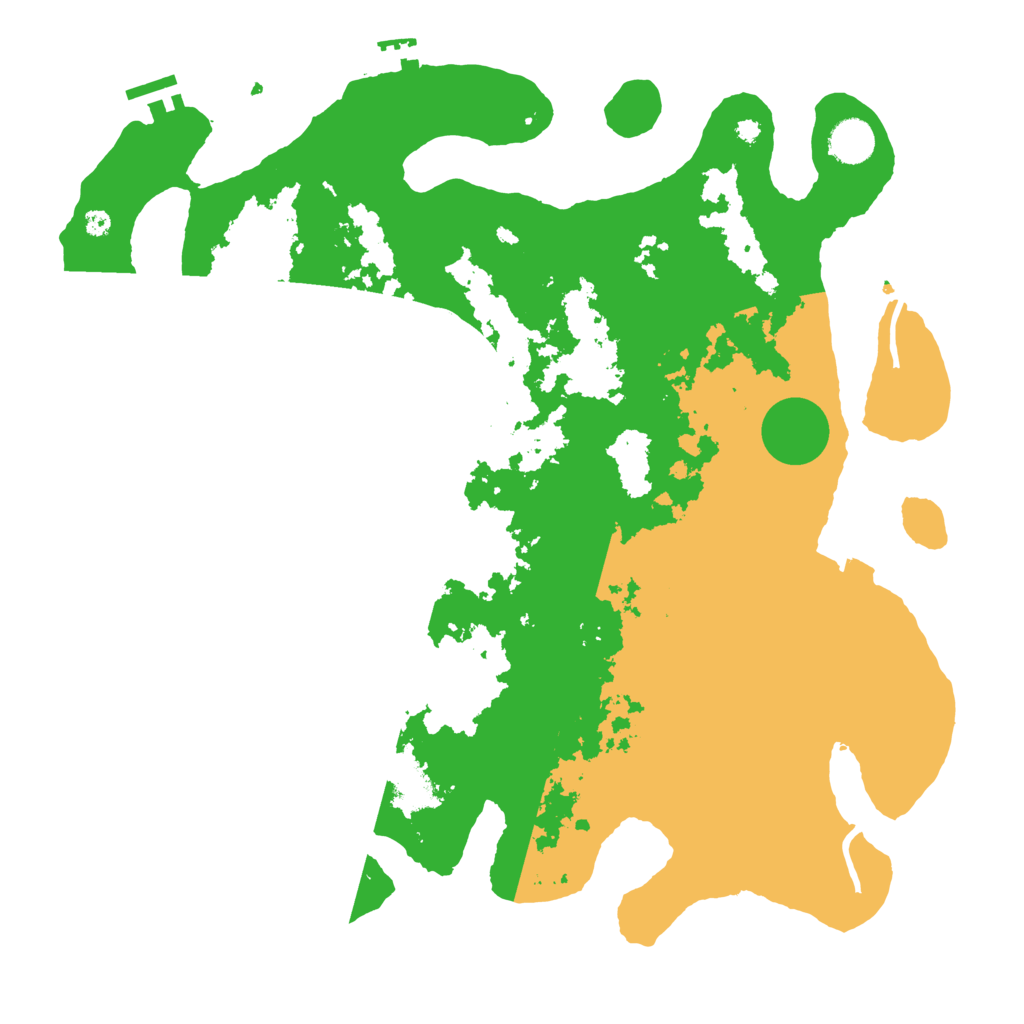 Biome Rust Map: Procedural Map, Size: 4000, Seed: 289304577