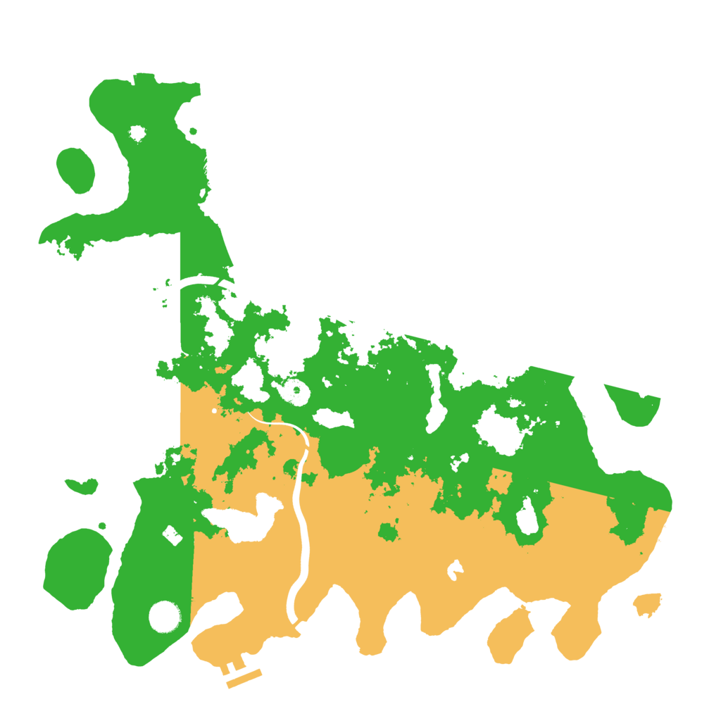 Biome Rust Map: Procedural Map, Size: 4000, Seed: 348361826