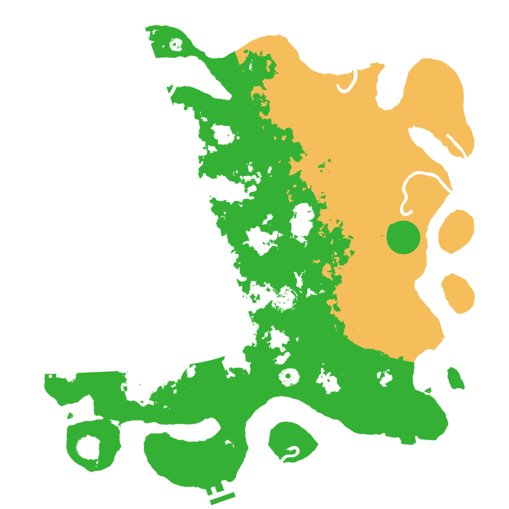 Biome Rust Map: Procedural Map, Size: 4000, Seed: 1613137084