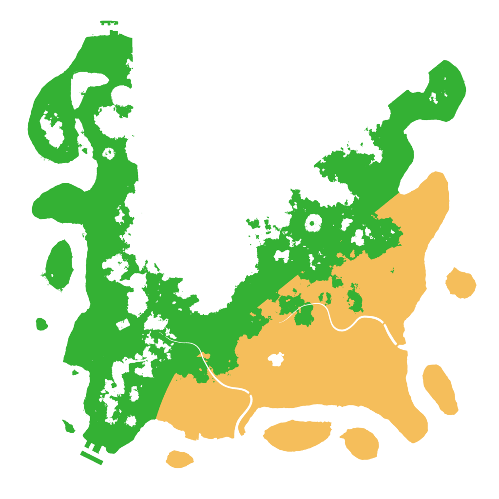 Biome Rust Map: Procedural Map, Size: 4250, Seed: 171854858