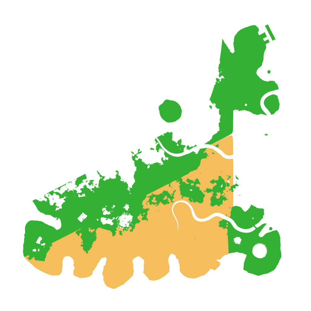 Biome Rust Map: Procedural Map, Size: 3750, Seed: 726128000