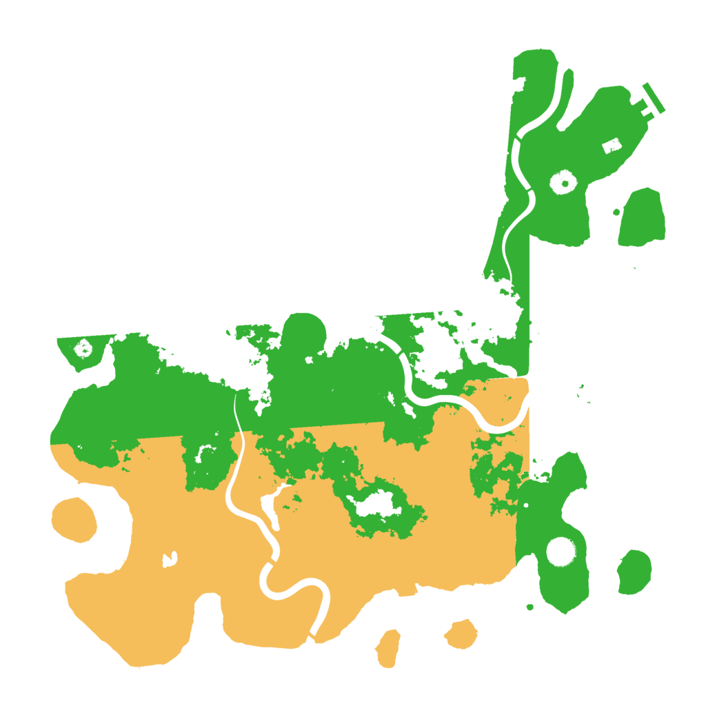 Biome Rust Map: Procedural Map, Size: 4250, Seed: 109459067