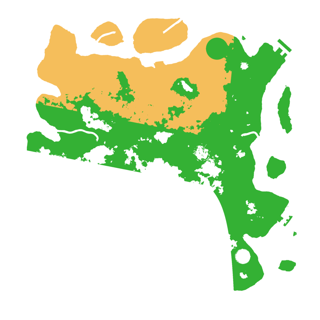 Biome Rust Map: Procedural Map, Size: 3850, Seed: 1031584890