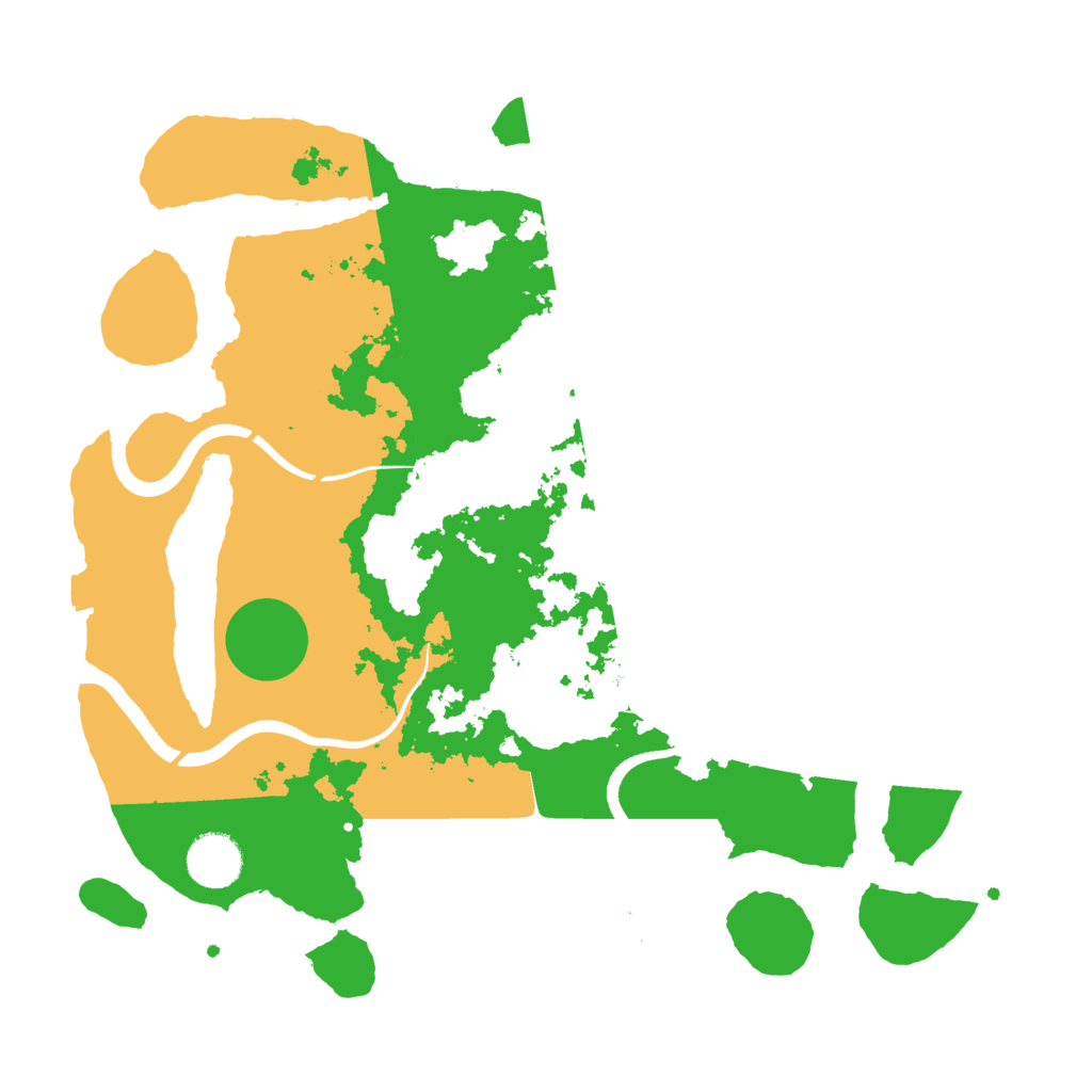 Biome Rust Map: Procedural Map, Size: 3500, Seed: 1954053866