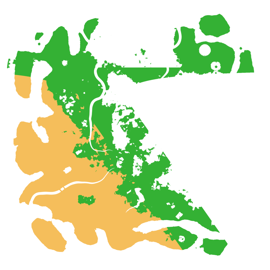 Biome Rust Map: Procedural Map, Size: 4250, Seed: 431561926