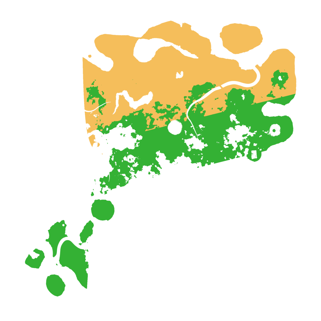 Biome Rust Map: Procedural Map, Size: 4096, Seed: 703287577