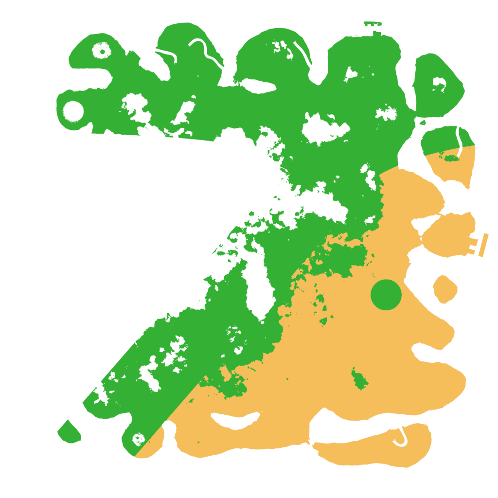 Biome Rust Map: Procedural Map, Size: 4250, Seed: 327217751