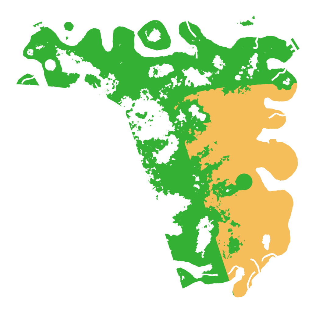 Biome Rust Map: Procedural Map, Size: 5000, Seed: 37373