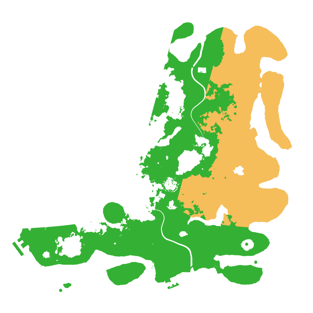 Biome Rust Map: Procedural Map, Size: 4000, Seed: 367505758