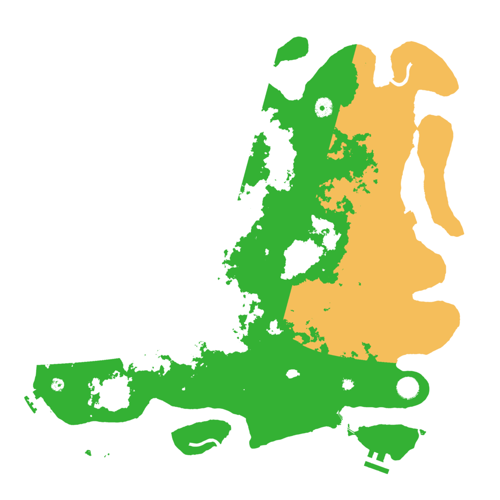 Biome Rust Map: Procedural Map, Size: 4000, Seed: 367505758