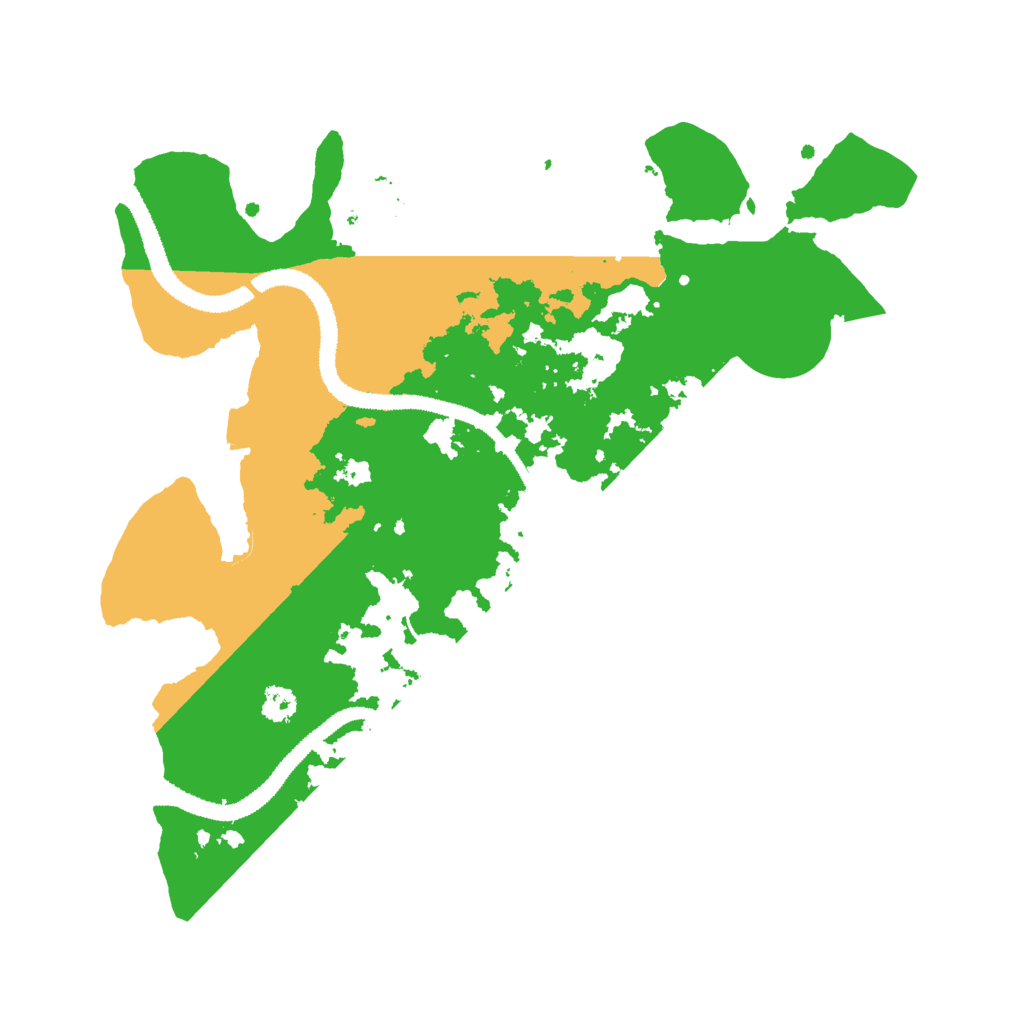 Biome Rust Map: Procedural Map, Size: 2900, Seed: 1137