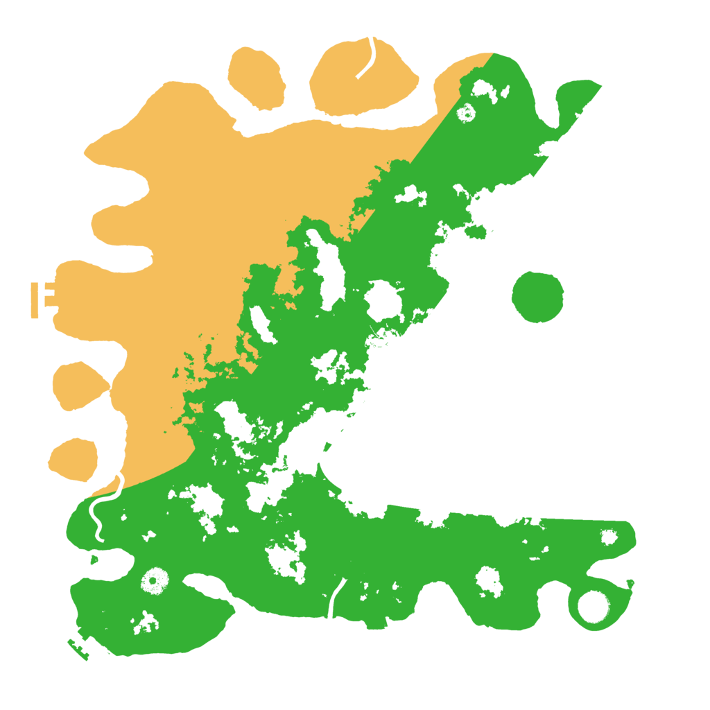 Biome Rust Map: Procedural Map, Size: 4000, Seed: 1129201946