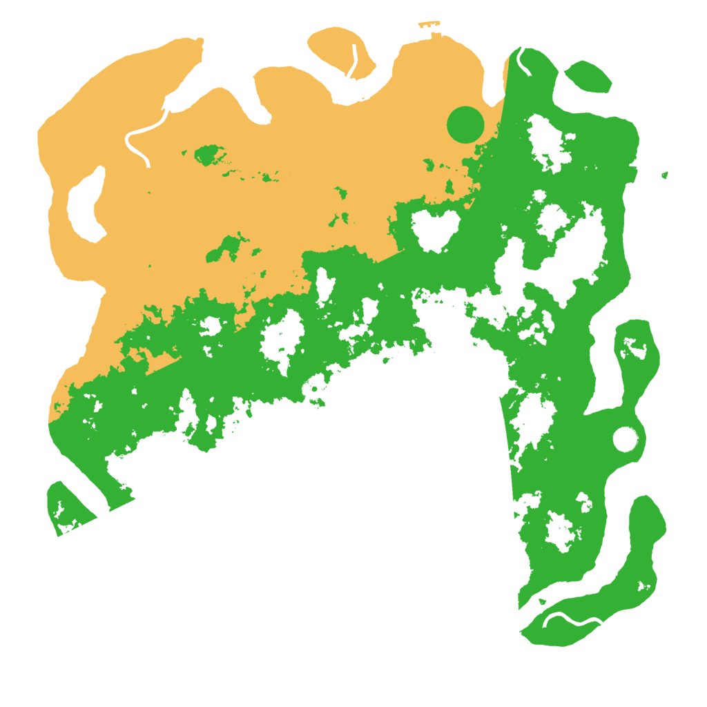 Biome Rust Map: Procedural Map, Size: 5000, Seed: 8060806