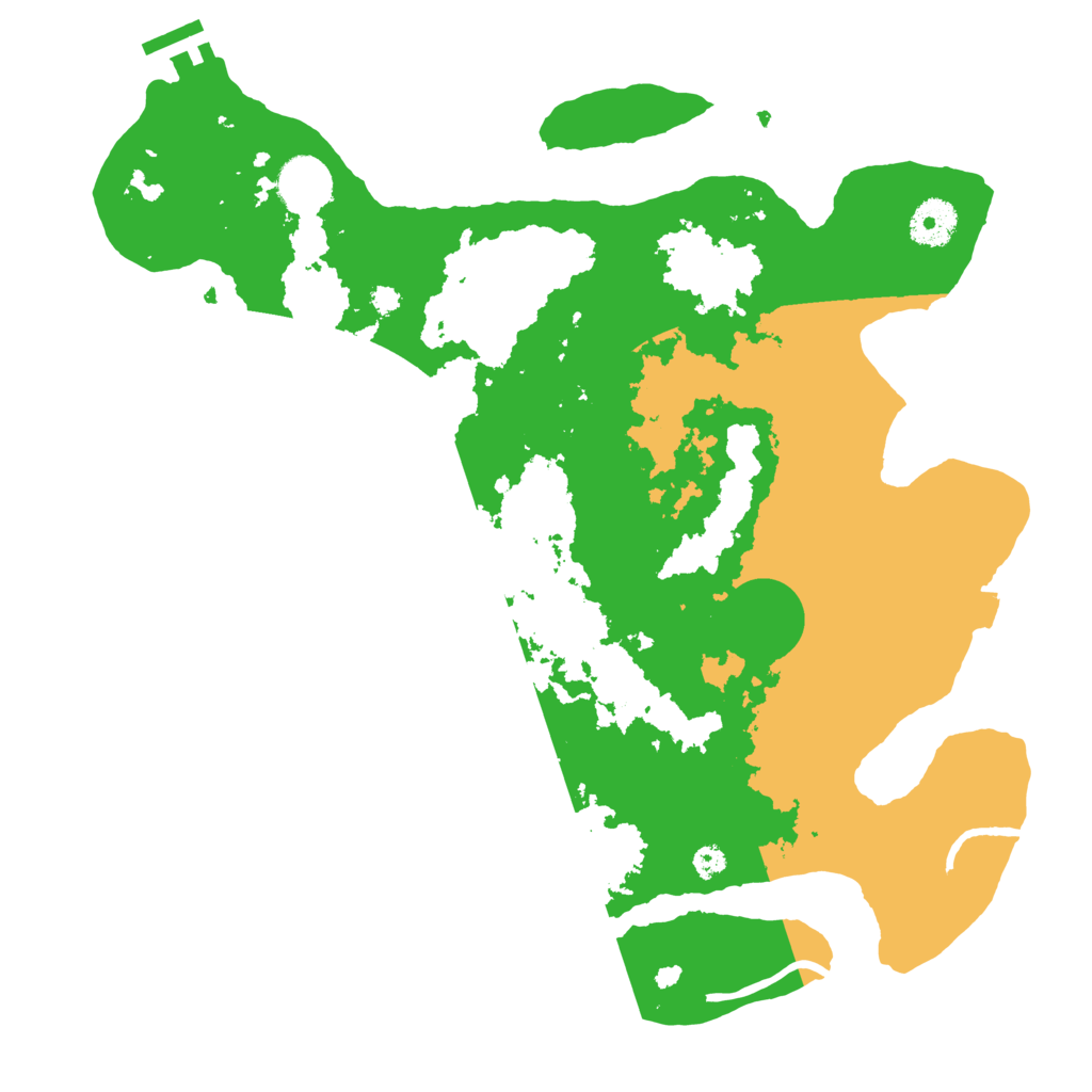 Biome Rust Map: Procedural Map, Size: 3500, Seed: 2097122979