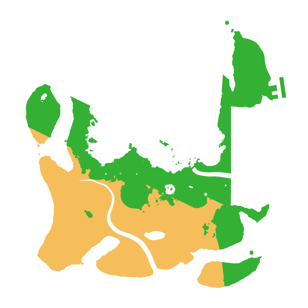 Biome Rust Map: Procedural Map, Size: 3000, Seed: 1700916645