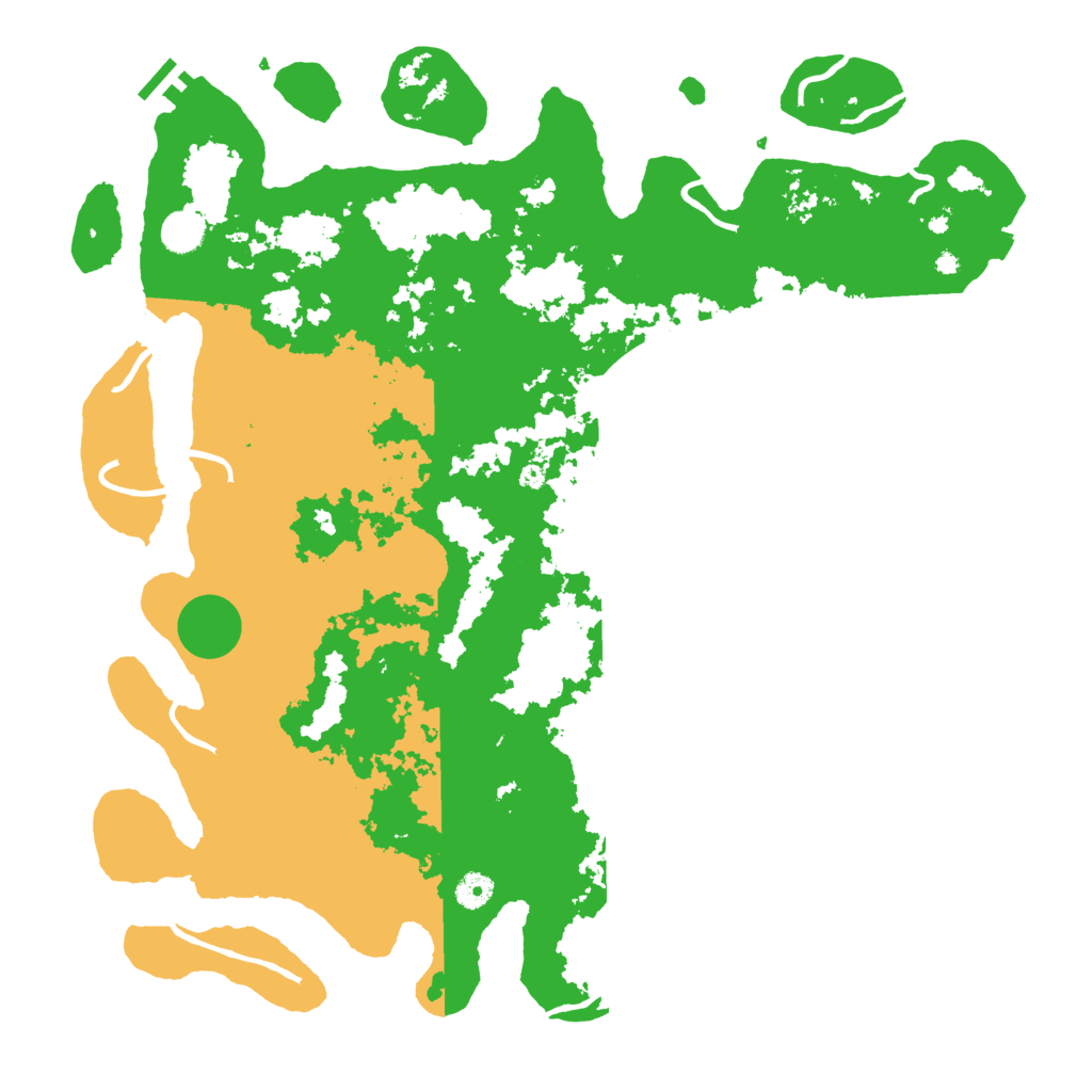 Biome Rust Map: Procedural Map, Size: 4500, Seed: 525149870