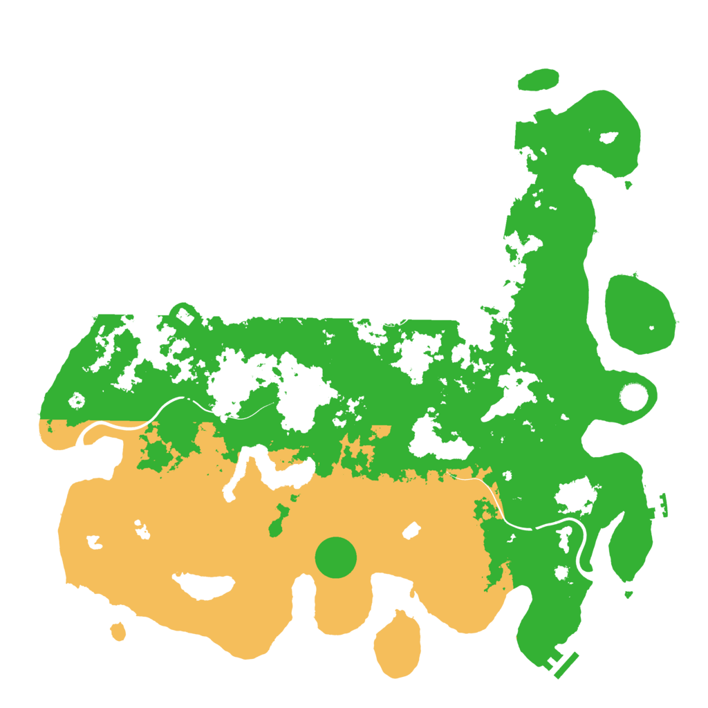 Biome Rust Map: Procedural Map, Size: 4500, Seed: 149995169