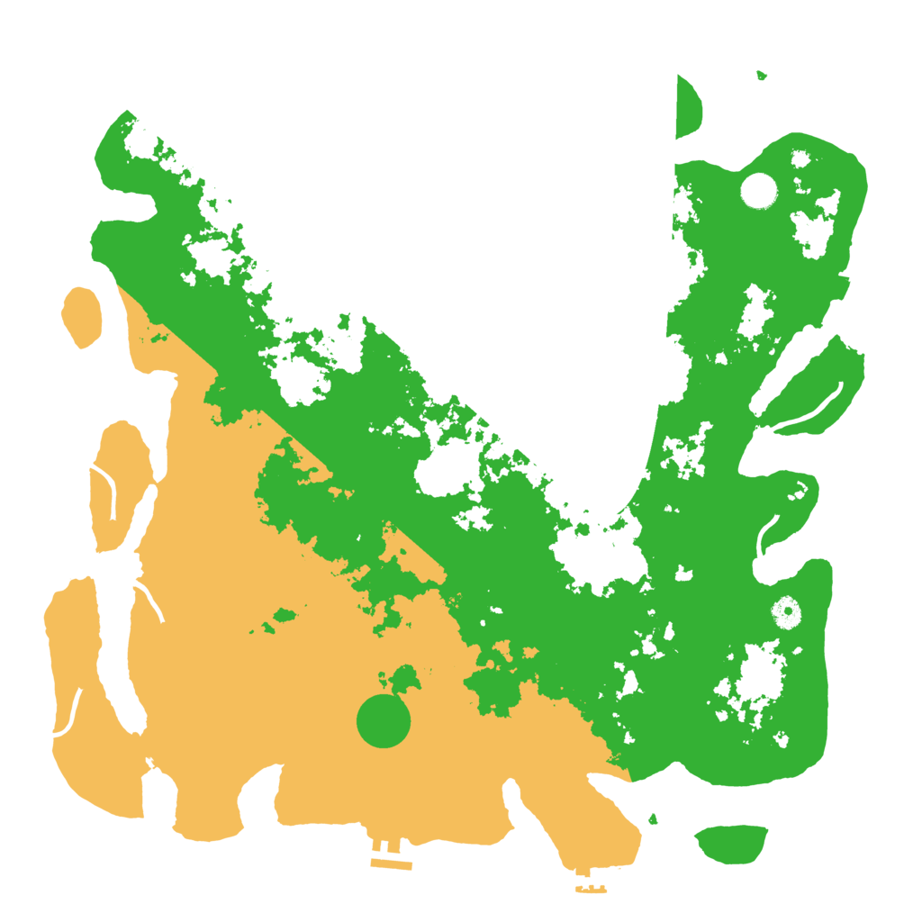 Biome Rust Map: Procedural Map, Size: 4500, Seed: 272350022