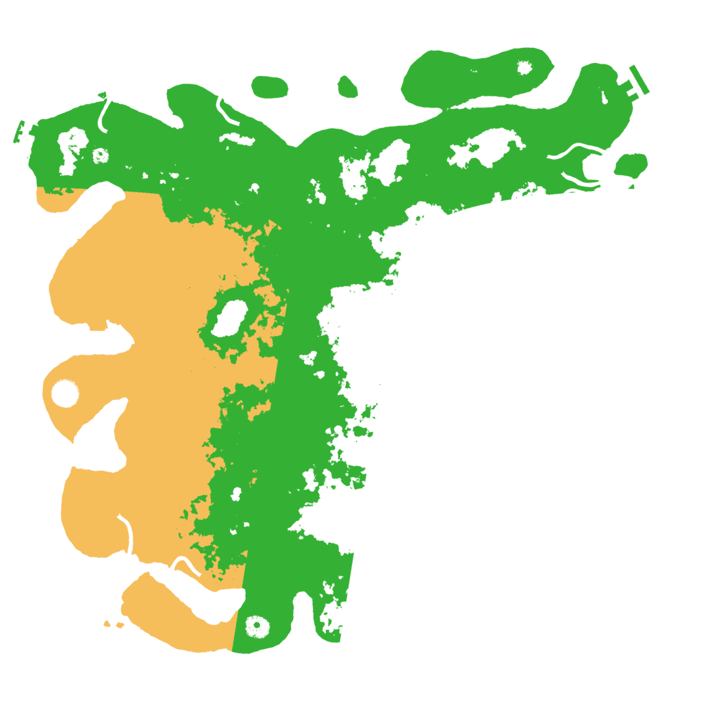 Biome Rust Map: Procedural Map, Size: 4500, Seed: 161766903