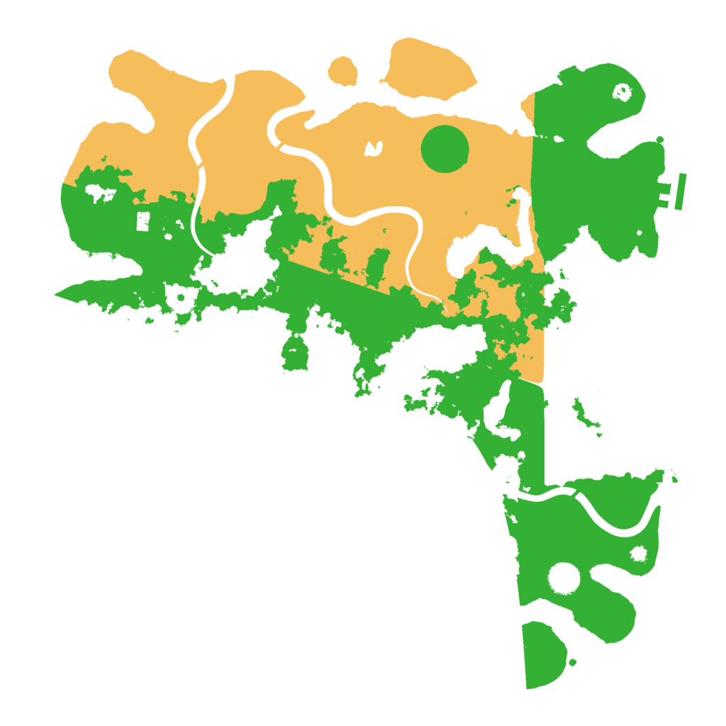 Biome Rust Map: Procedural Map, Size: 4000, Seed: 700699556