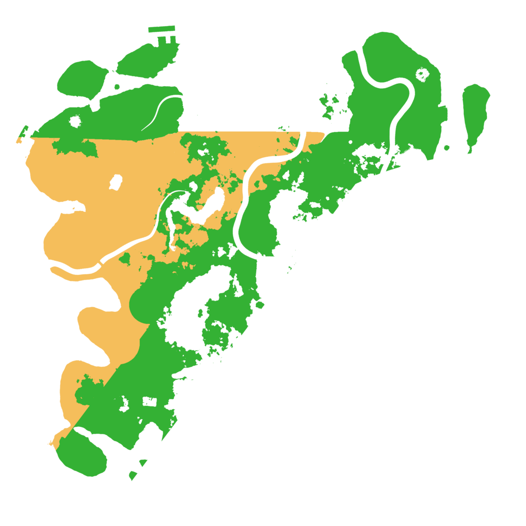 Biome Rust Map: Procedural Map, Size: 4000, Seed: 1593823113