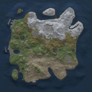Thumbnail Rust Map: Procedural Map, Size: 3100, Seed: 620002876, 13 Monuments