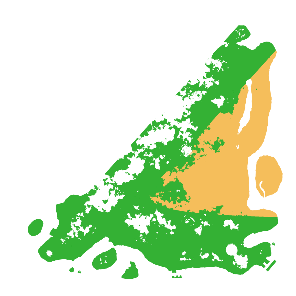 Biome Rust Map: Procedural Map, Size: 4500, Seed: 828865645