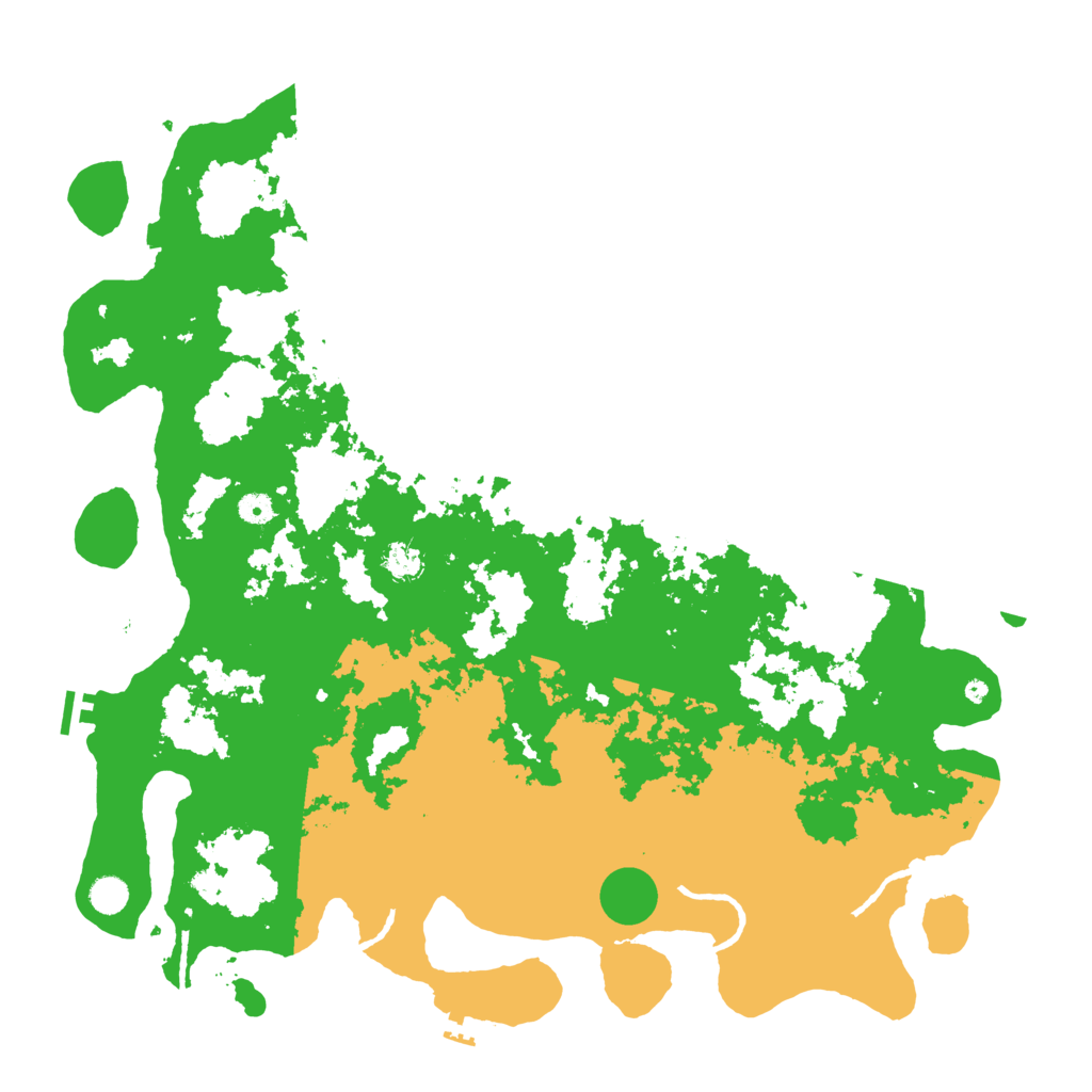 Biome Rust Map: Procedural Map, Size: 5000, Seed: 1575245658