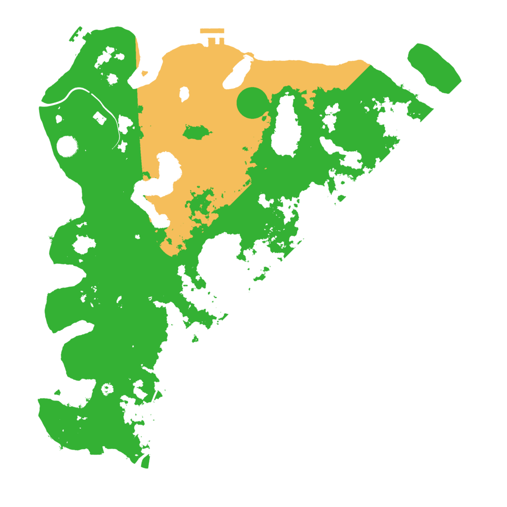 Biome Rust Map: Procedural Map, Size: 4250, Seed: 2050052361