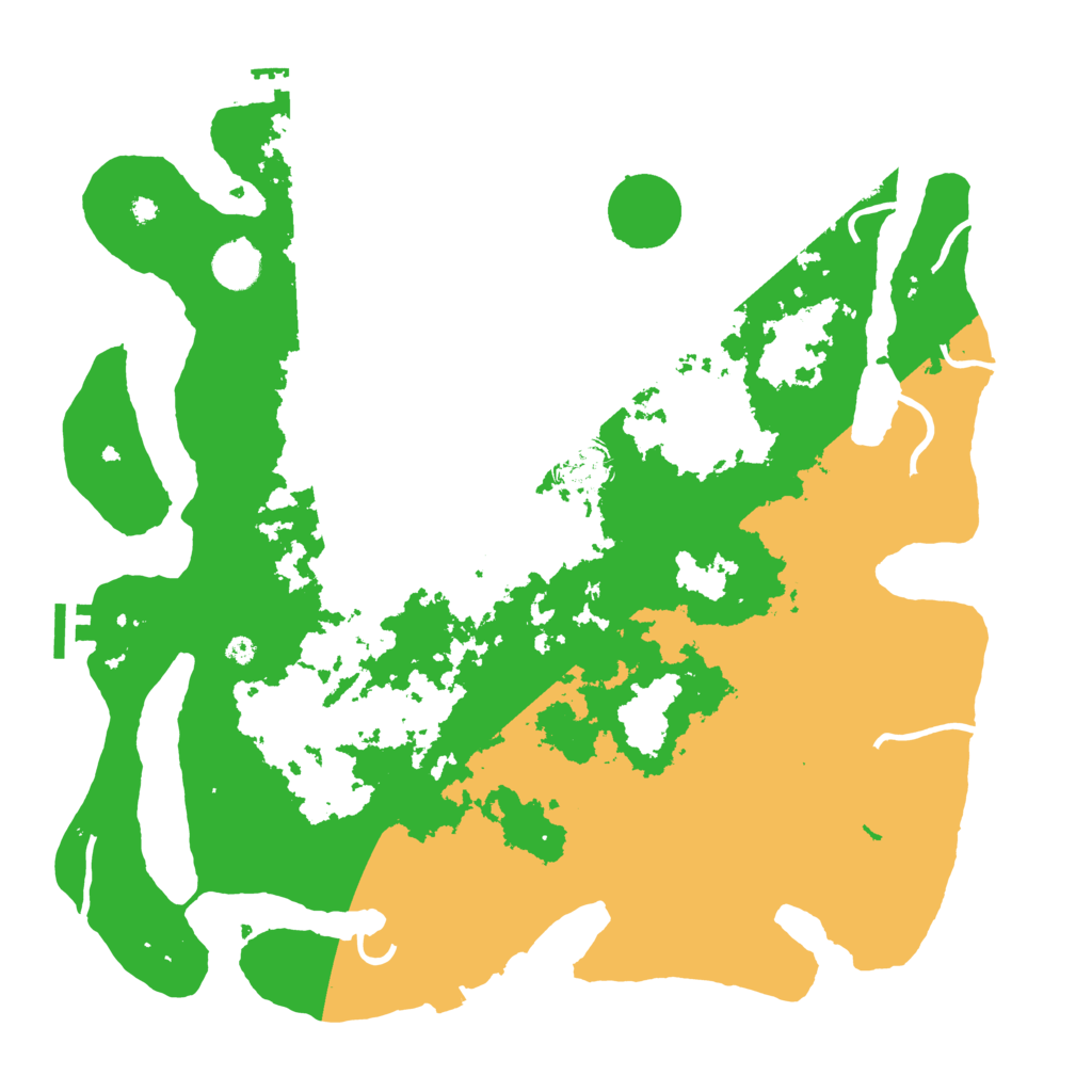 Biome Rust Map: Procedural Map, Size: 4000, Seed: 70745896