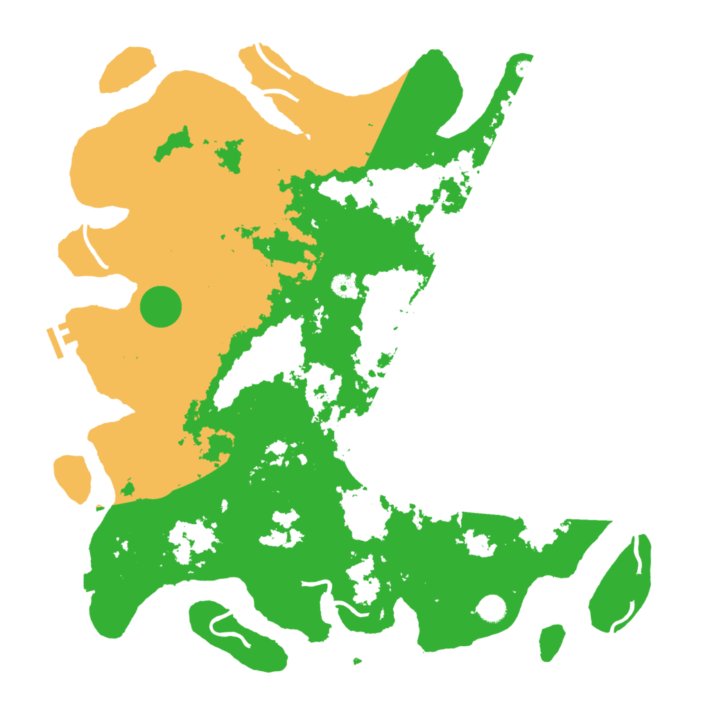 Biome Rust Map: Procedural Map, Size: 4500, Seed: 1475021325