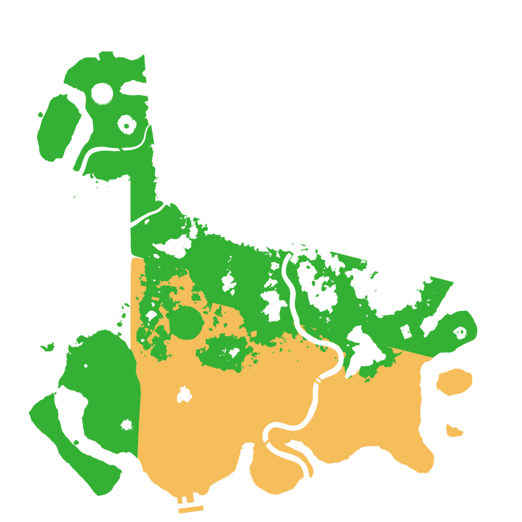 Biome Rust Map: Procedural Map, Size: 4250, Seed: 1996824880