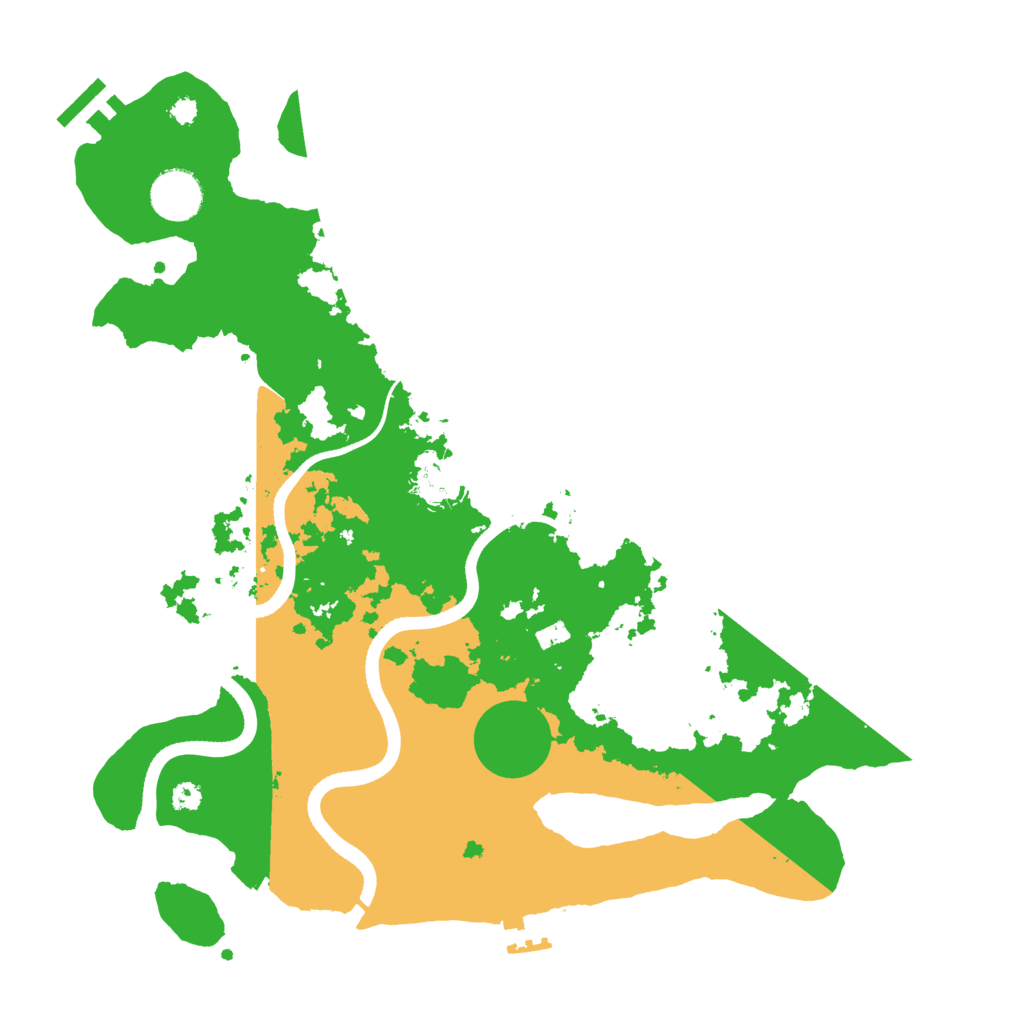 Biome Rust Map: Procedural Map, Size: 3500, Seed: 2136700552