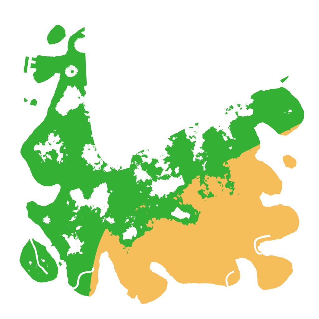 Biome Rust Map: Procedural Map, Size: 4000, Seed: 243923702