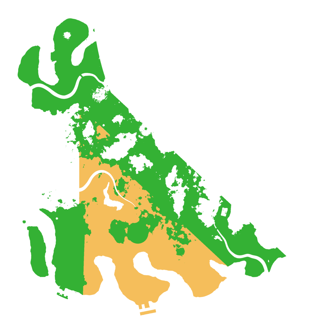 Biome Rust Map: Procedural Map, Size: 4000, Seed: 475154811