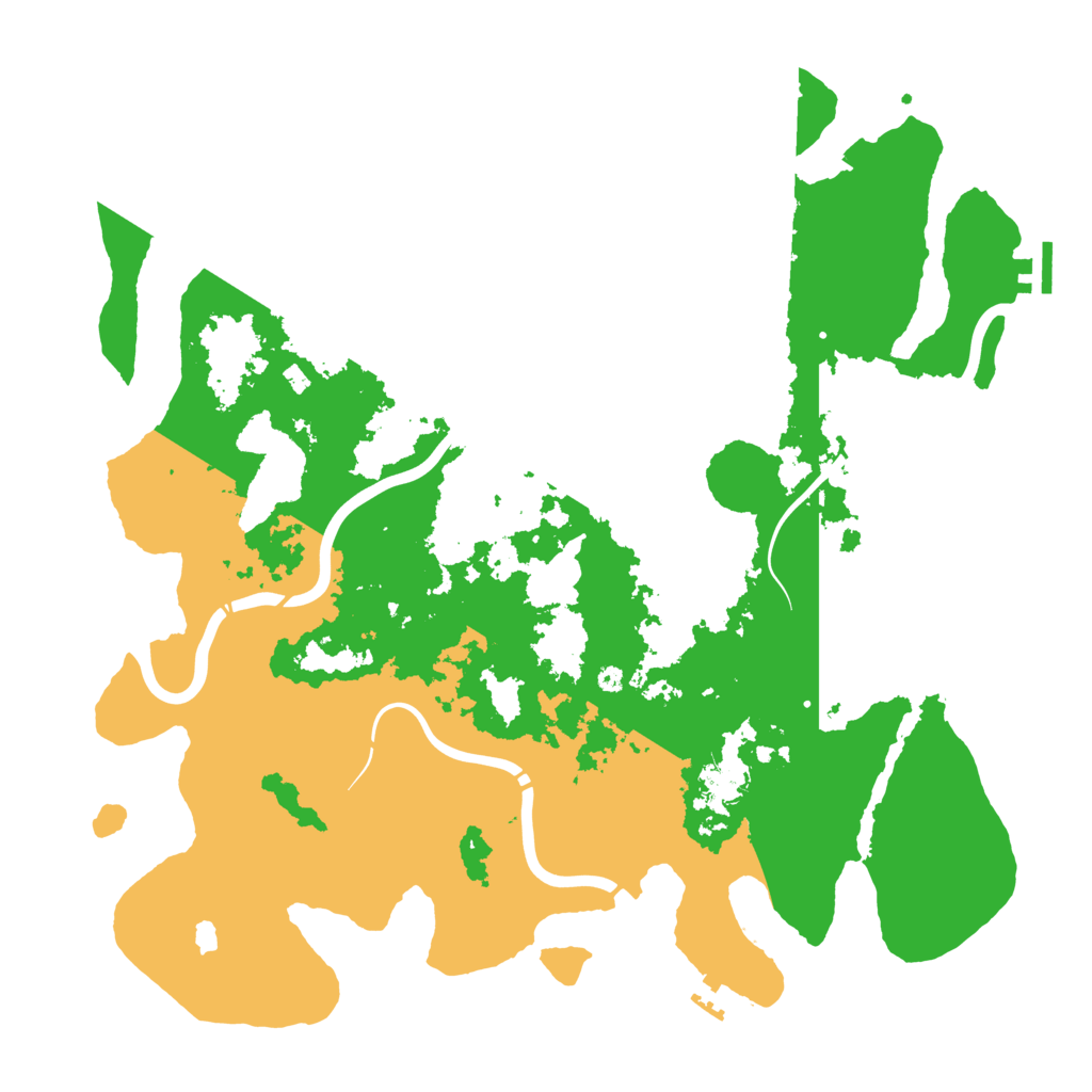 Biome Rust Map: Procedural Map, Size: 4250, Seed: 93761216