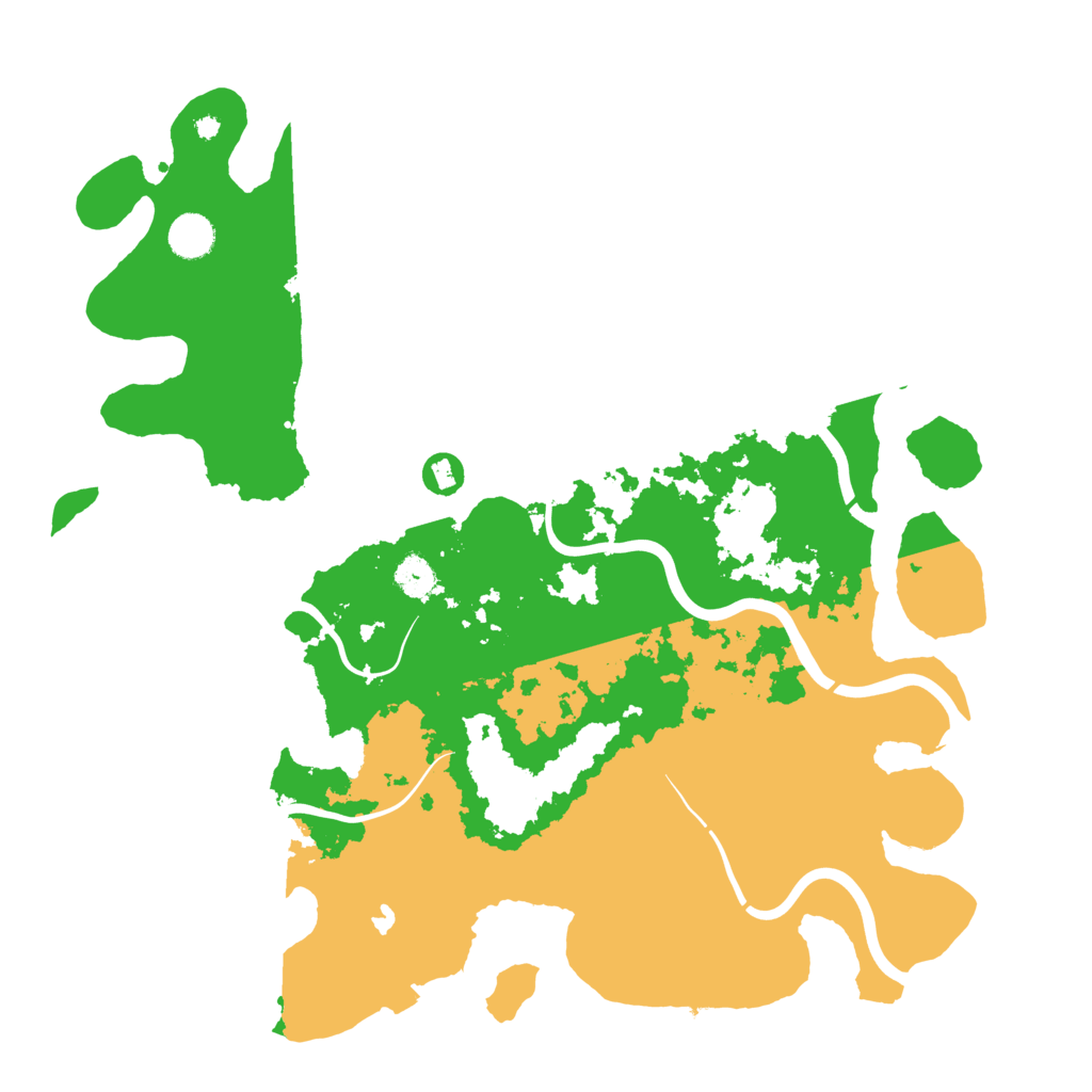 Biome Rust Map: Procedural Map, Size: 4200, Seed: 1072104697