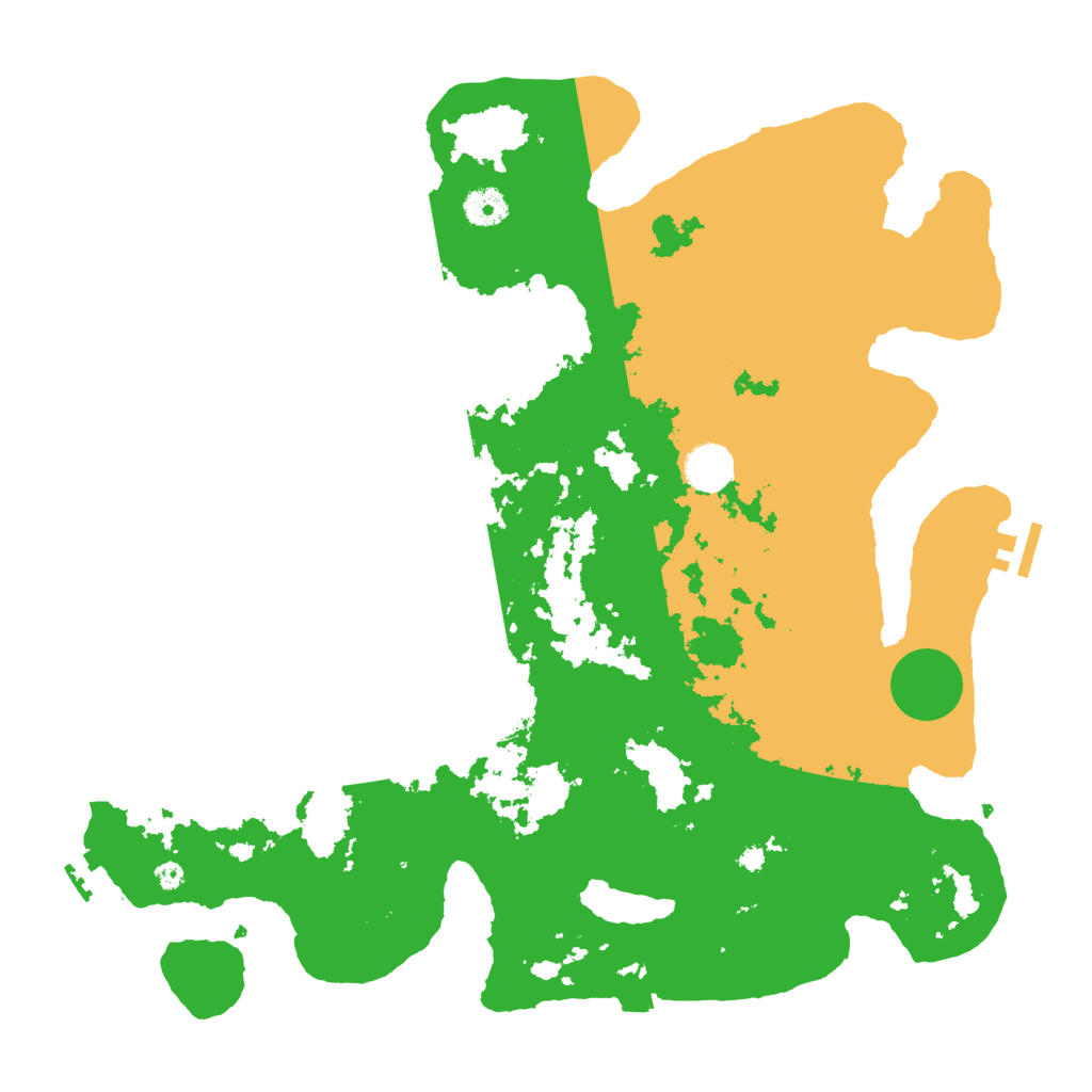 Biome Rust Map: Procedural Map, Size: 4000, Seed: 1454222717