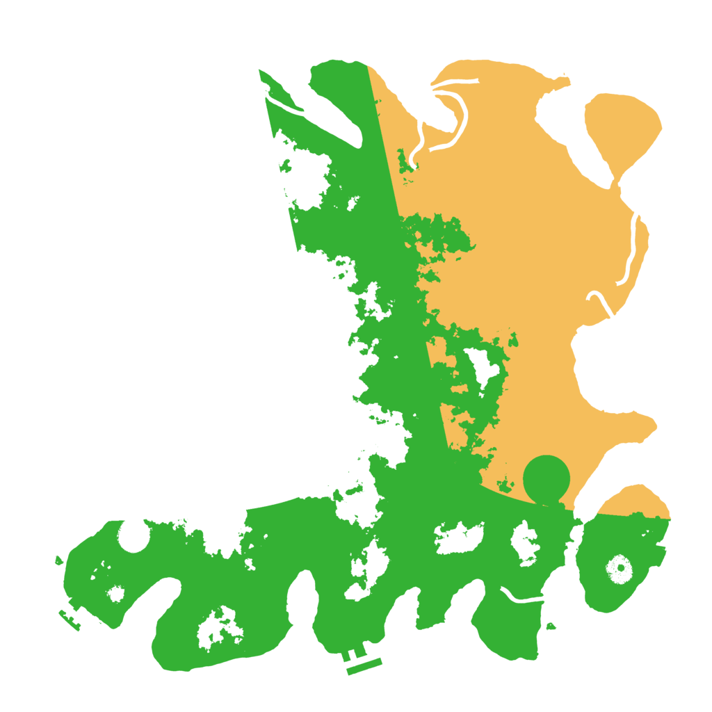 Biome Rust Map: Procedural Map, Size: 4000, Seed: 107173200