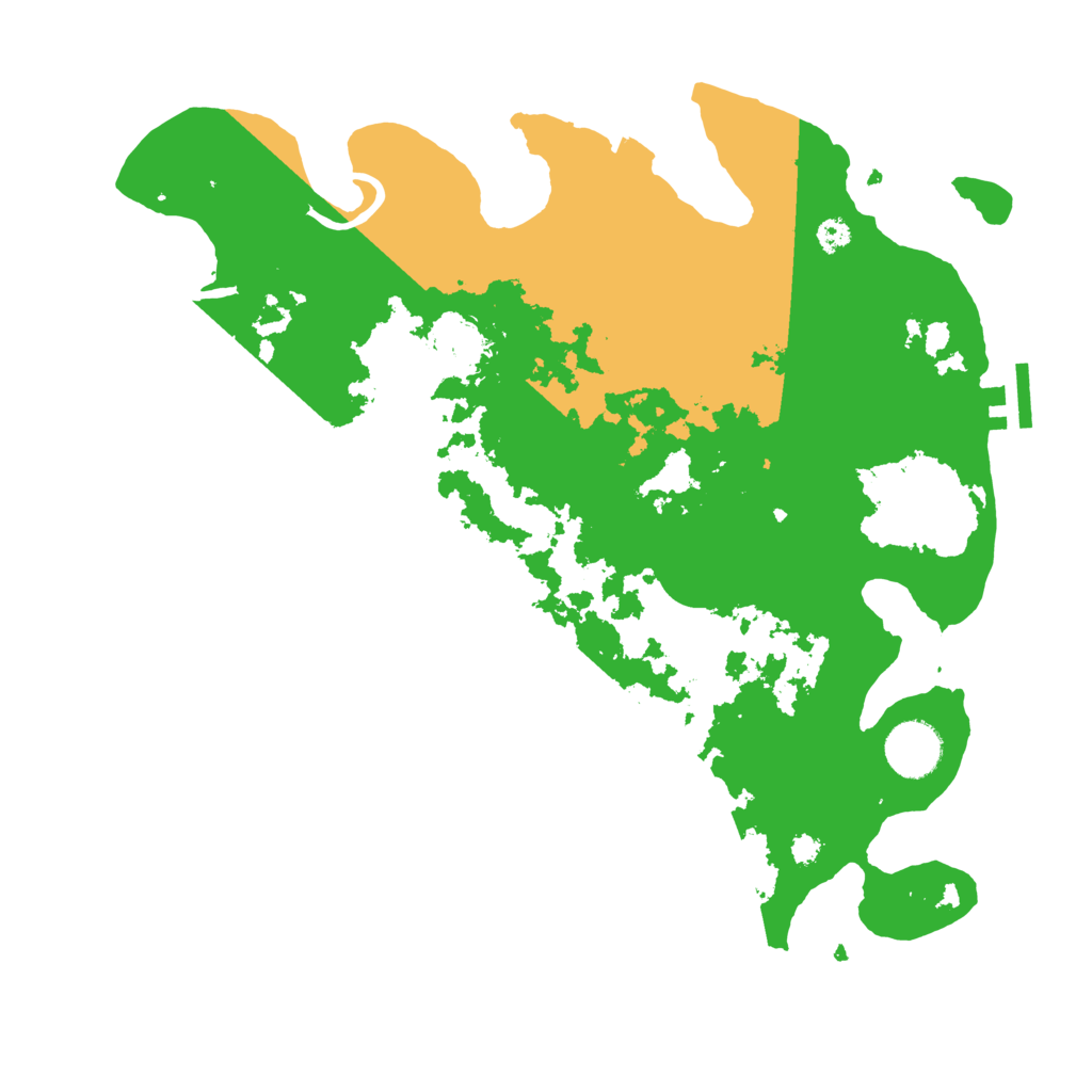Biome Rust Map: Procedural Map, Size: 3400, Seed: 72688758
