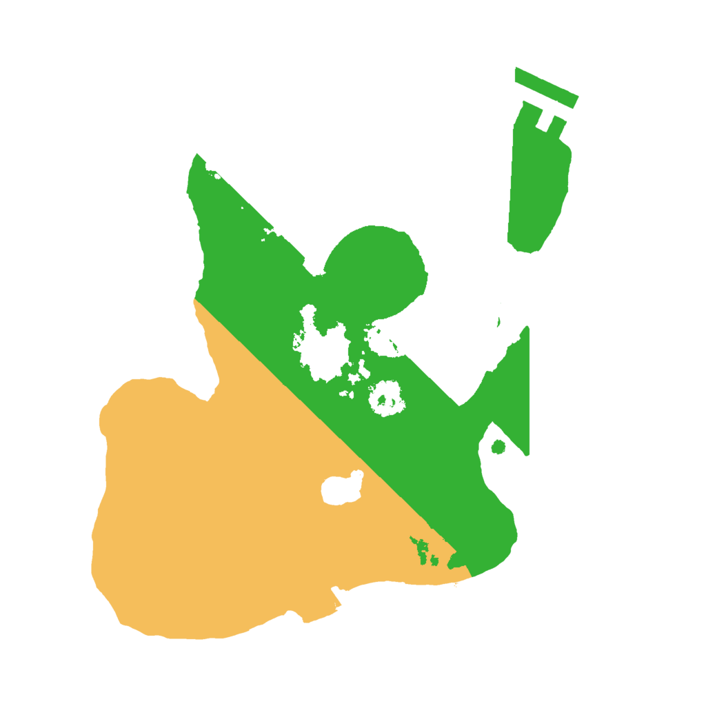 Biome Rust Map: Procedural Map, Size: 2000, Seed: 513309635