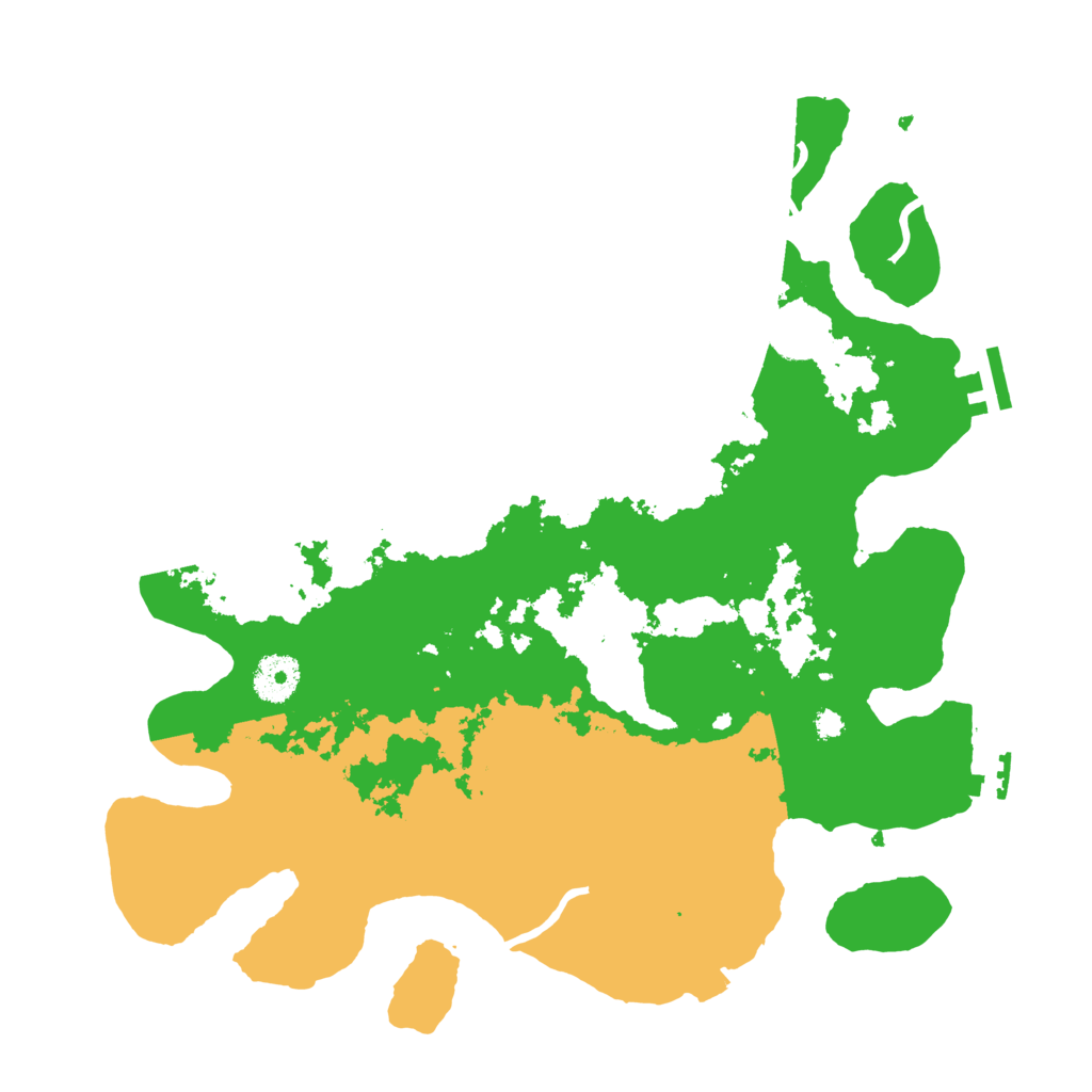 Biome Rust Map: Procedural Map, Size: 3500, Seed: 1276711759