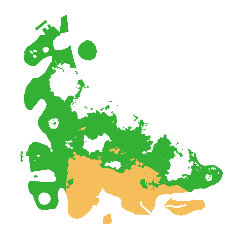 Biome Rust Map: Procedural Map, Size: 3500, Seed: 1527284436