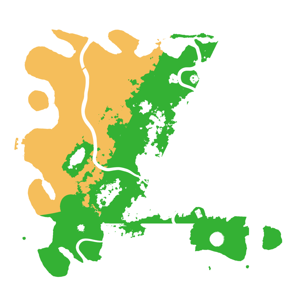 Biome Rust Map: Procedural Map, Size: 3750, Seed: 748839